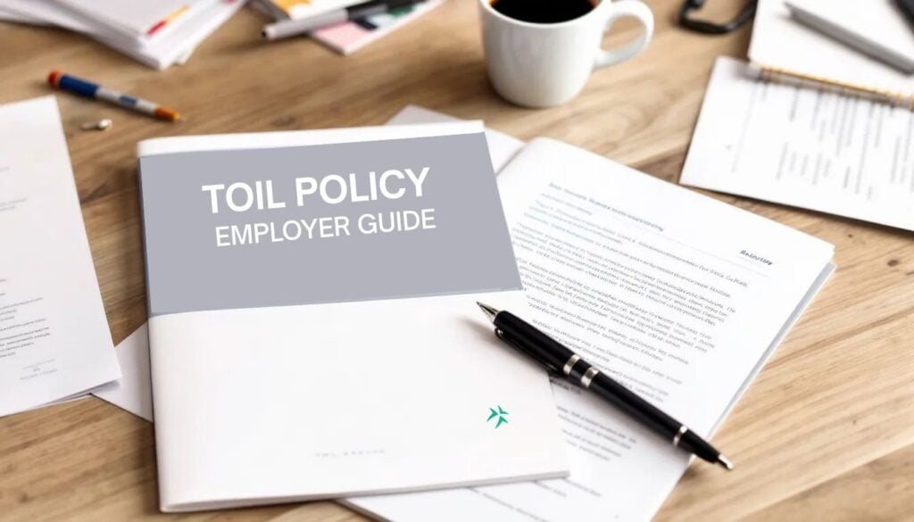 Toil policy for employers