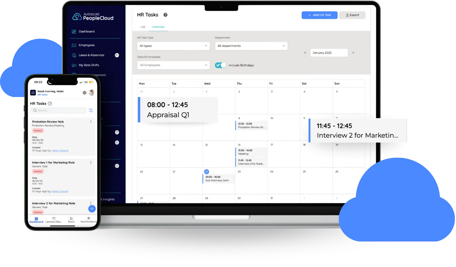 Hr and hs tasks 8