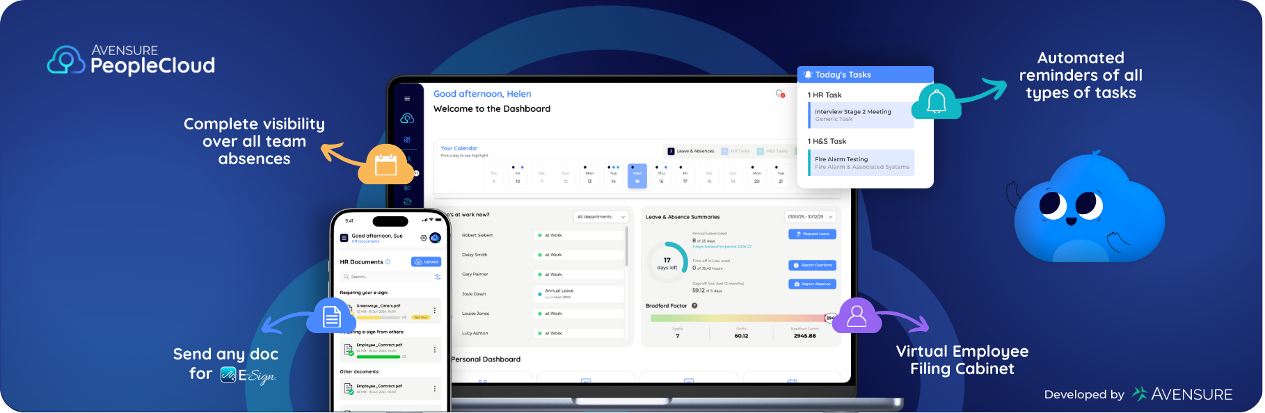 Cloud hr software by avensure